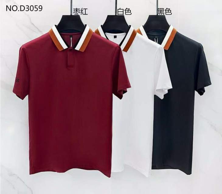 Picture of Zegna Polo Shirts Short _SKUZegnaM-4XL8qx305925204